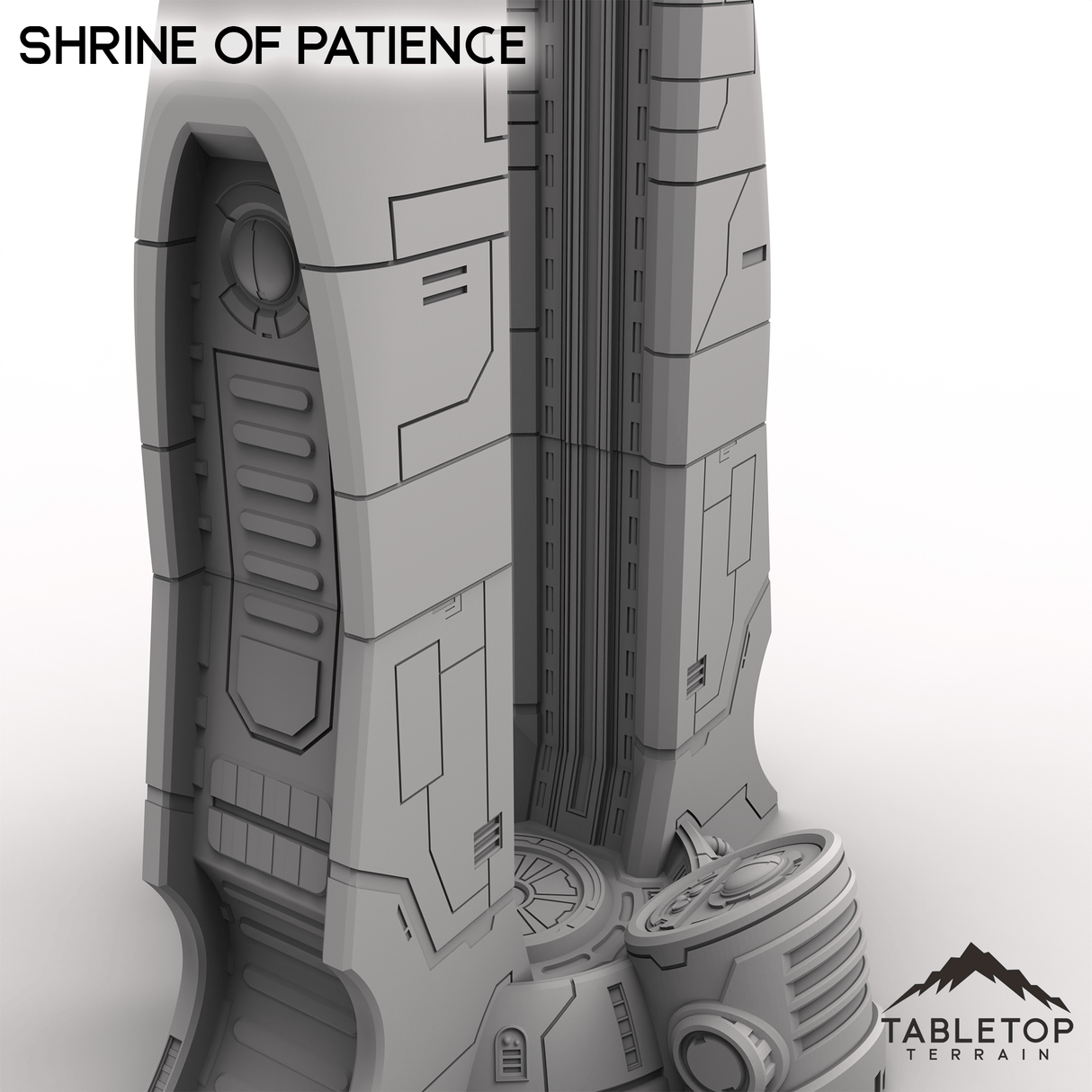 Tabletop Terrain Building Shrine of Patience