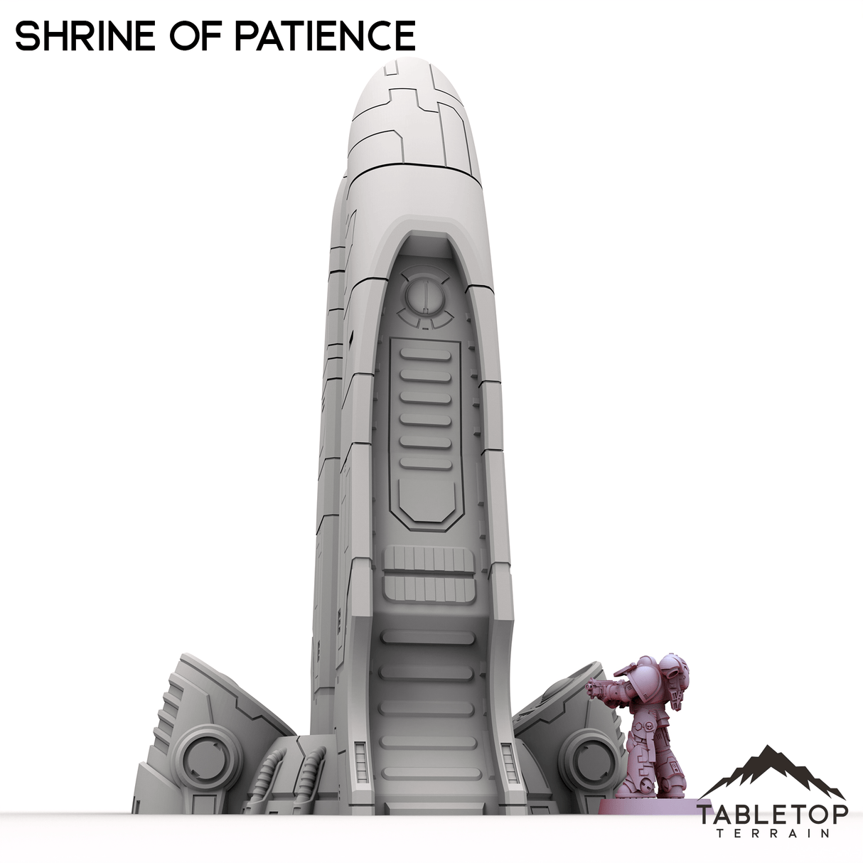 Tabletop Terrain Building Shrine of Patience