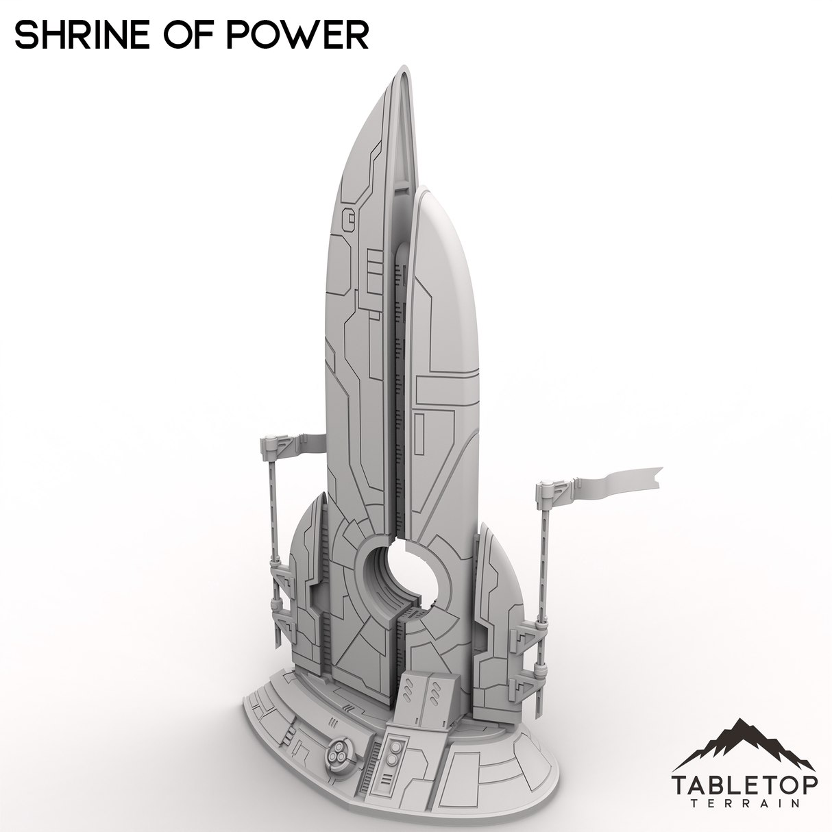 Tabletop Terrain Building Shrine of Unity