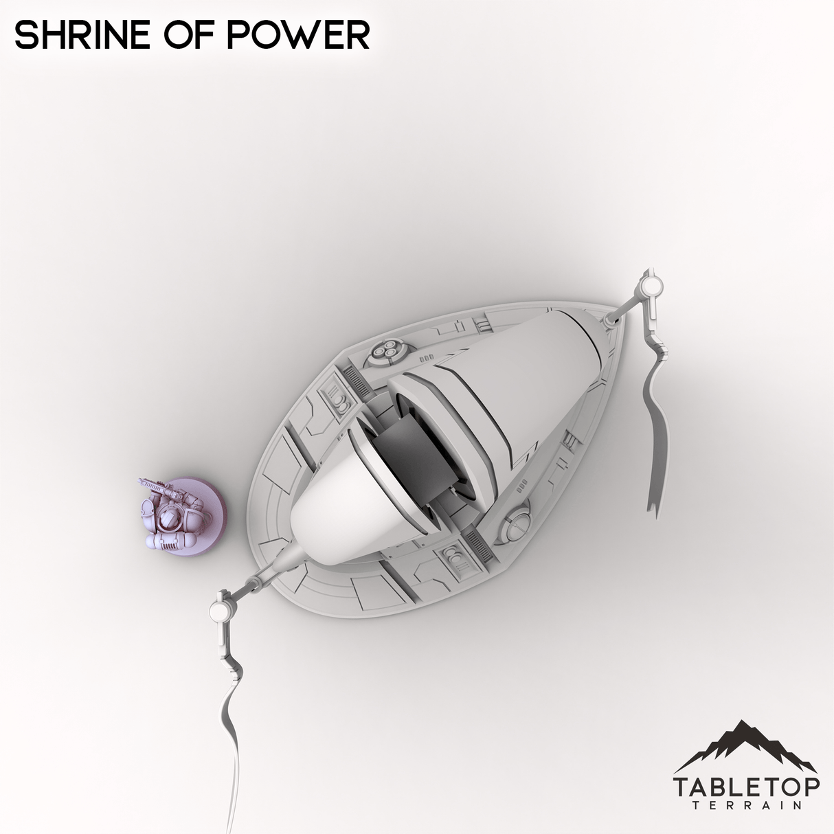 Tabletop Terrain Building Shrine of Unity