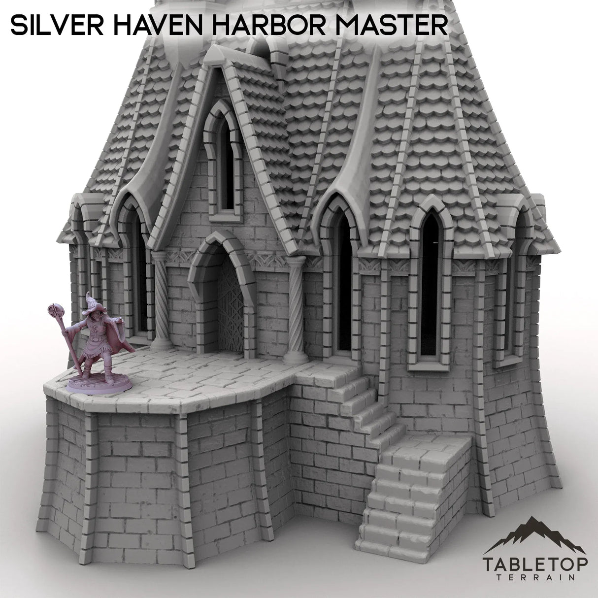Tabletop Terrain Building Silver Haven Harbor Master