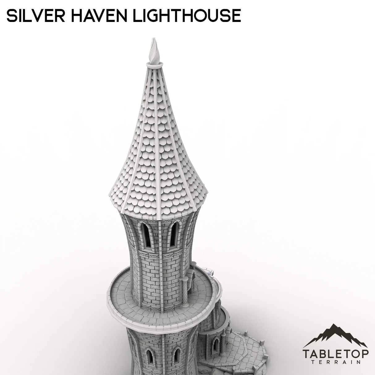 Tabletop Terrain Building Silver Haven Lighthouse