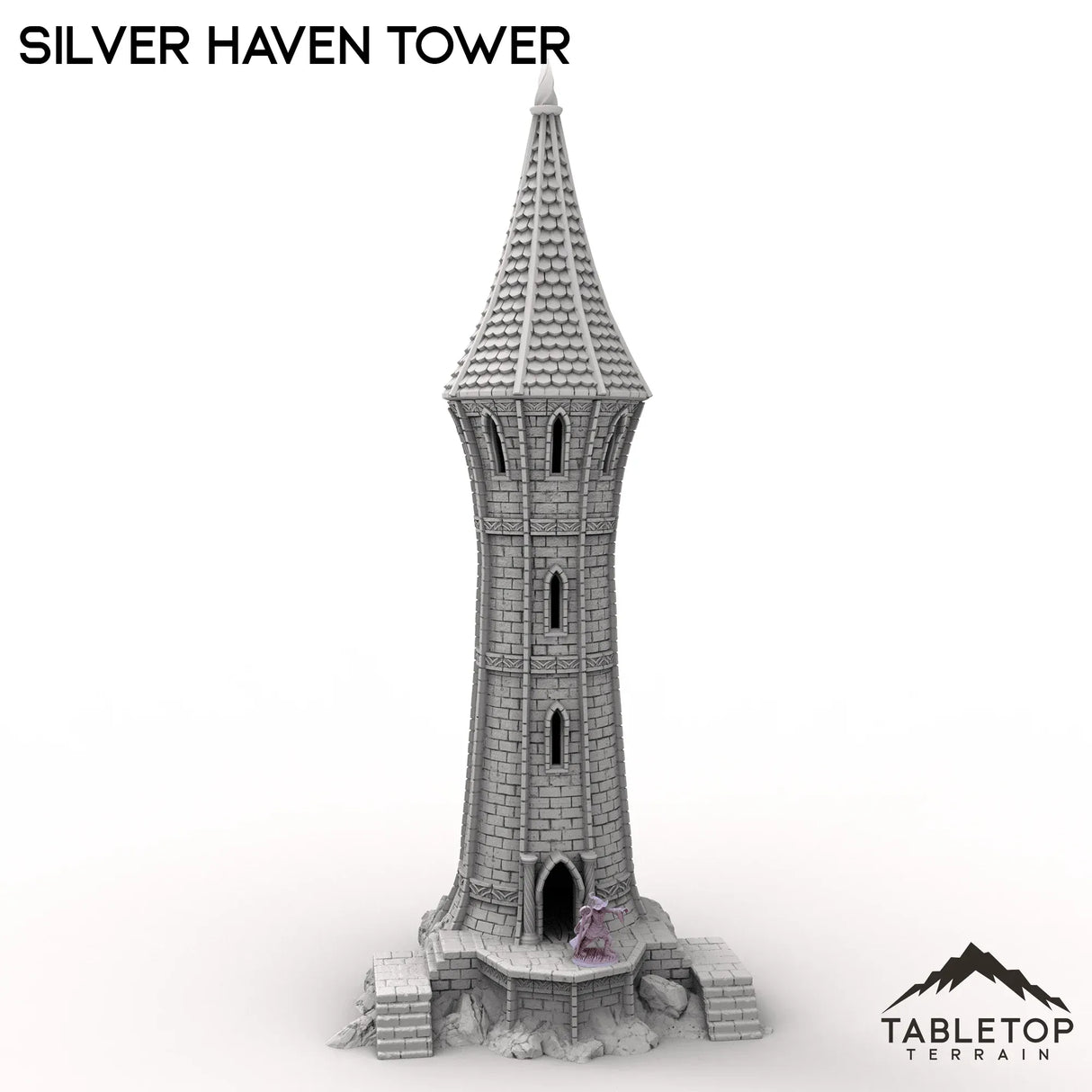 Tabletop Terrain Building Silver Haven Tower