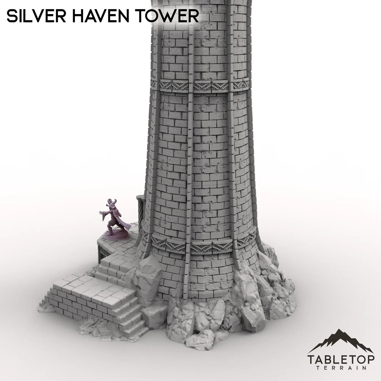 Tabletop Terrain Building Silver Haven Tower