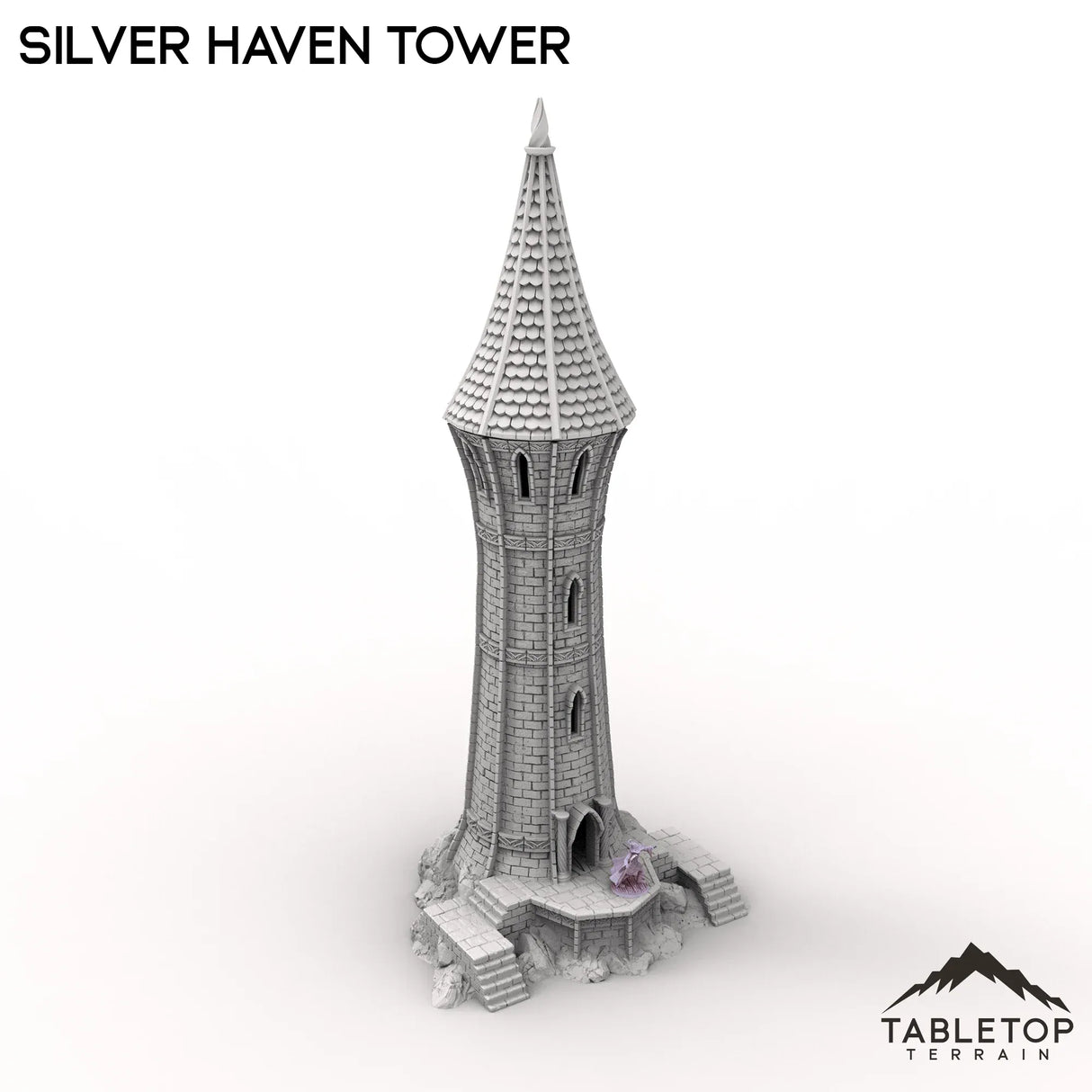 Tabletop Terrain Building Silver Haven Tower