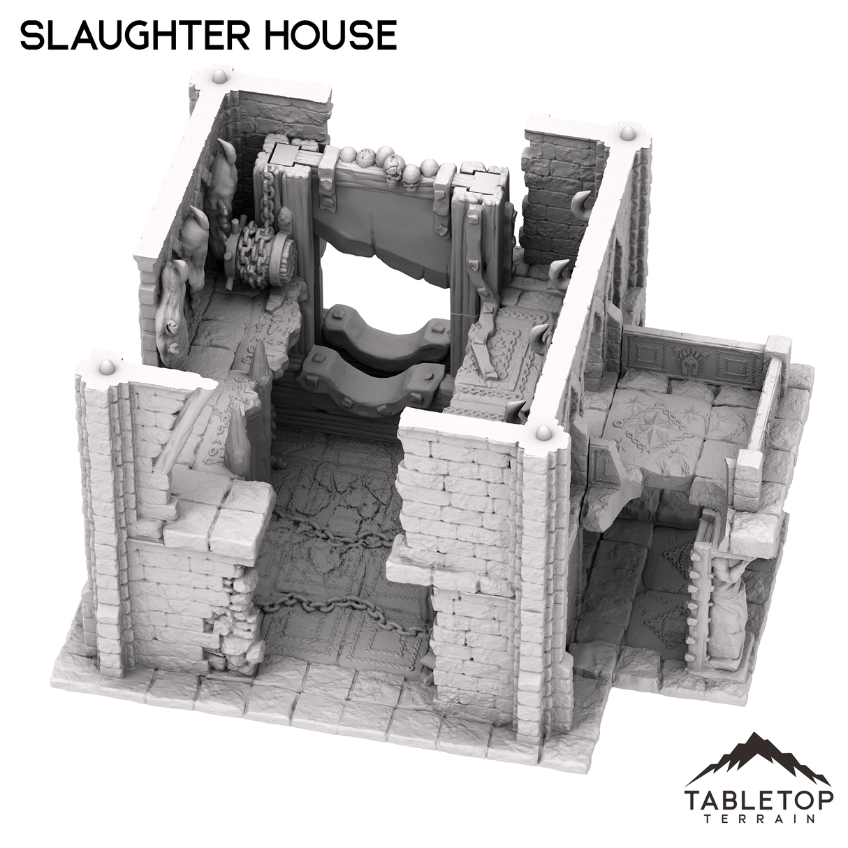Tabletop Terrain Building Slaughter House - Kingdom of Azragor