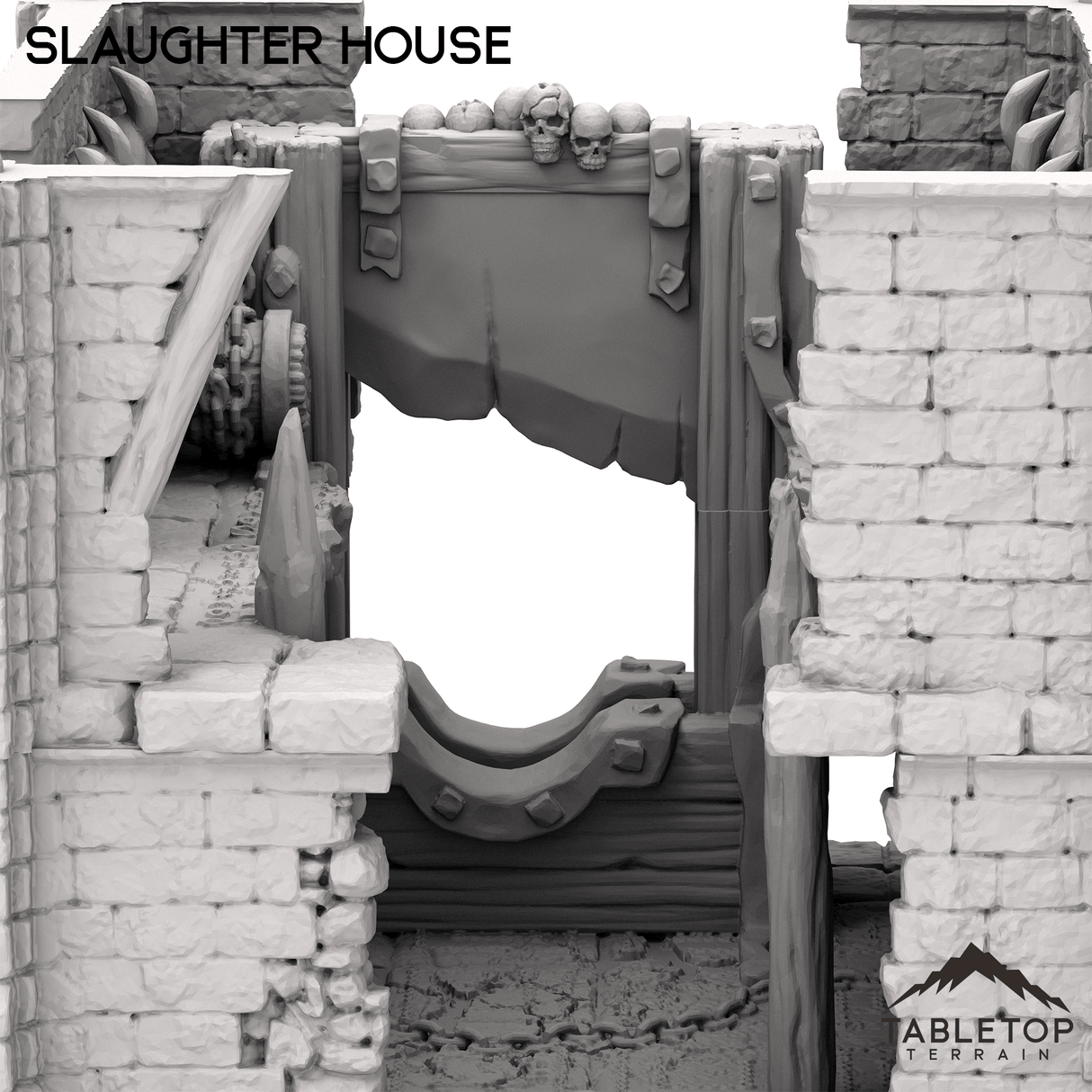 Tabletop Terrain Building Slaughter House - Kingdom of Azragor