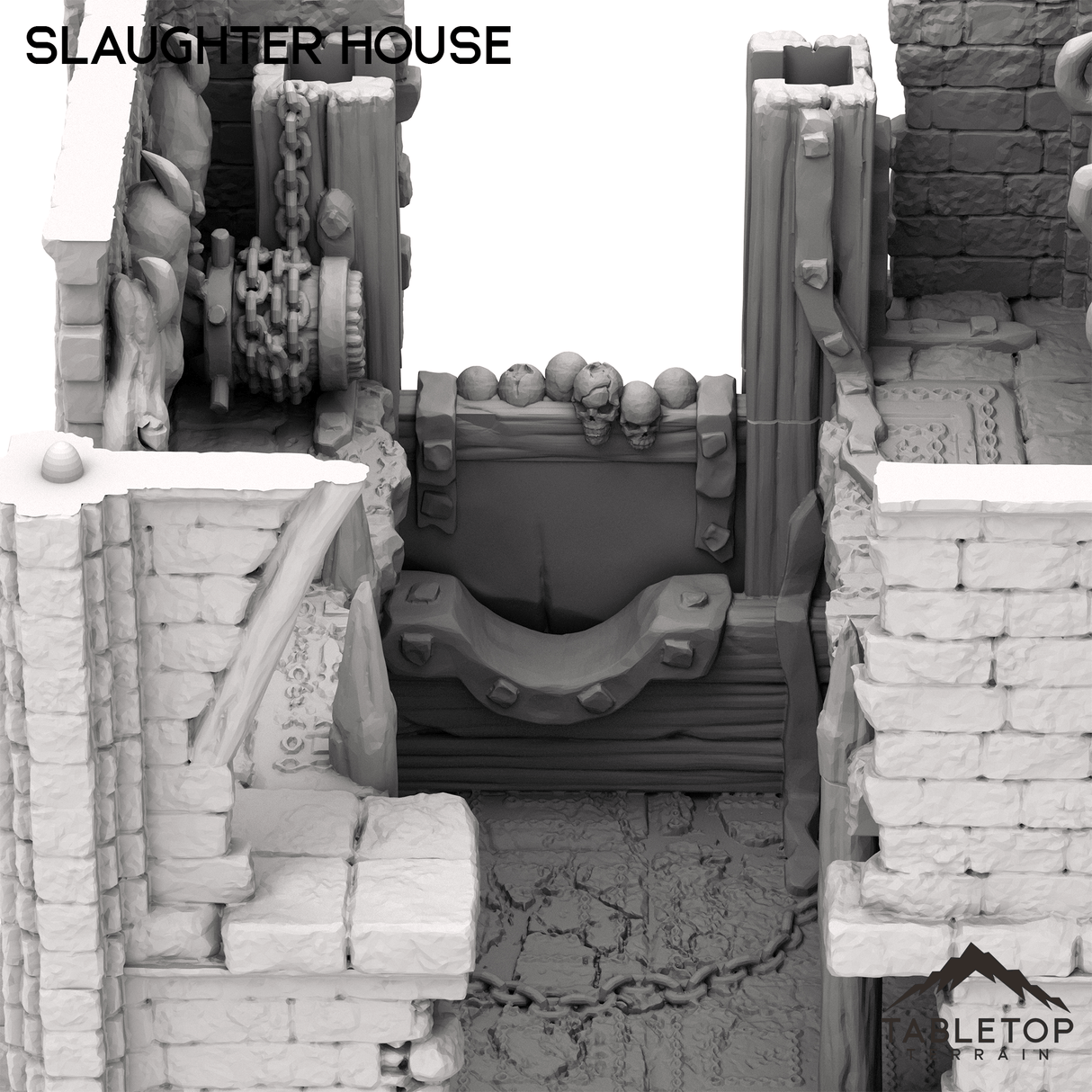 Tabletop Terrain Building Slaughter House - Kingdom of Azragor