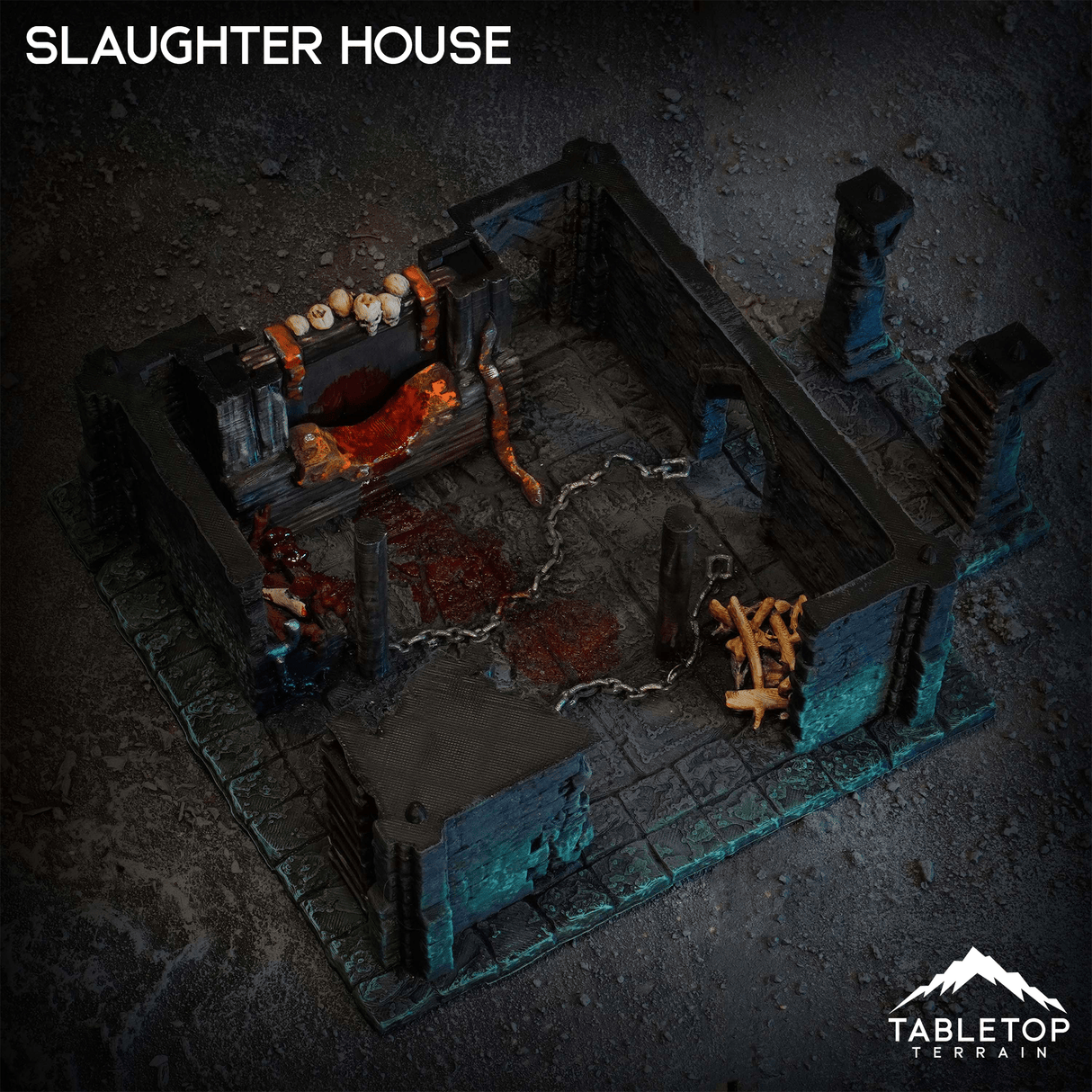 Tabletop Terrain Building Slaughter House - Kingdom of Azragor