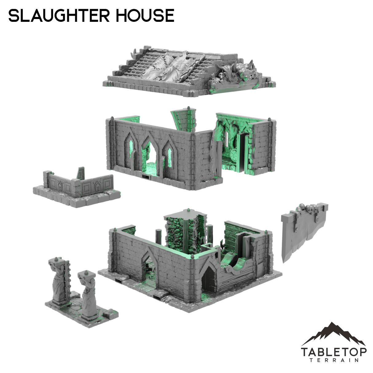 Tabletop Terrain Building Slaughter House - Kingdom of Azragor