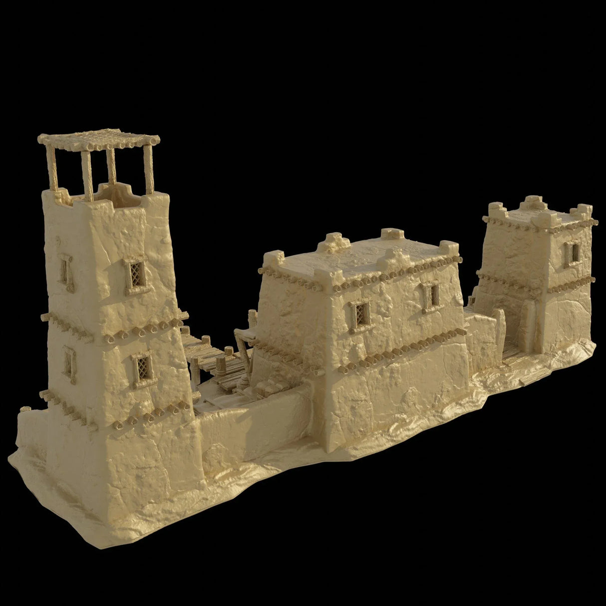 Tabletop Terrain Building Small Desert Dock