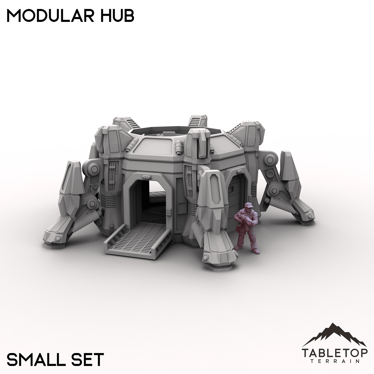 Tabletop Terrain Building Small Modular Hub