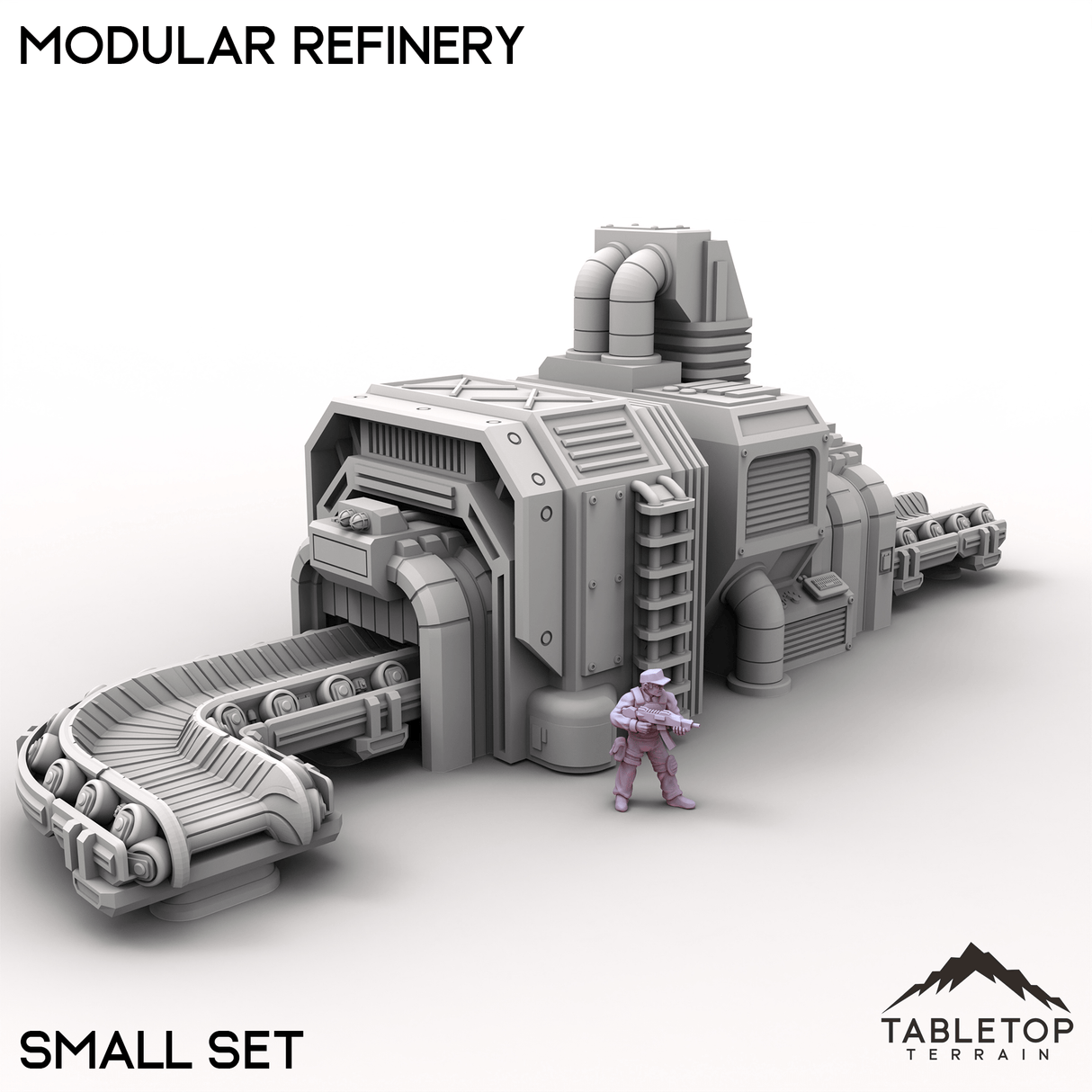 Tabletop Terrain Building Small Modular Refinery