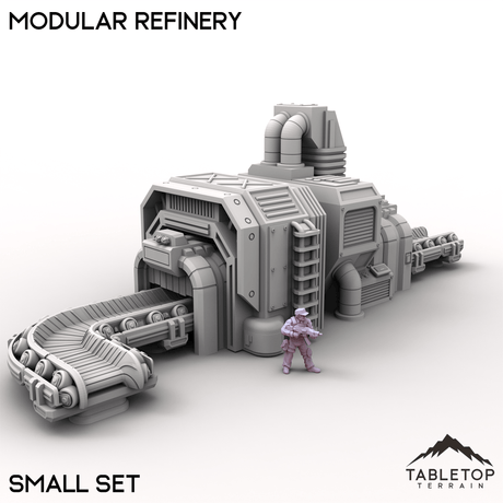Tabletop Terrain Building Small Modular Refinery