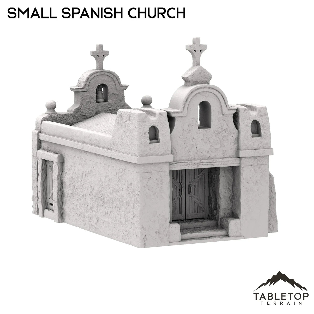 Tabletop Terrain Building Small Spanish Church - Old Wild Western Rush