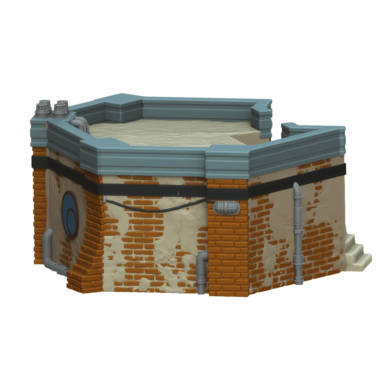 Tabletop Terrain Building Smelter - Ord Ferrum