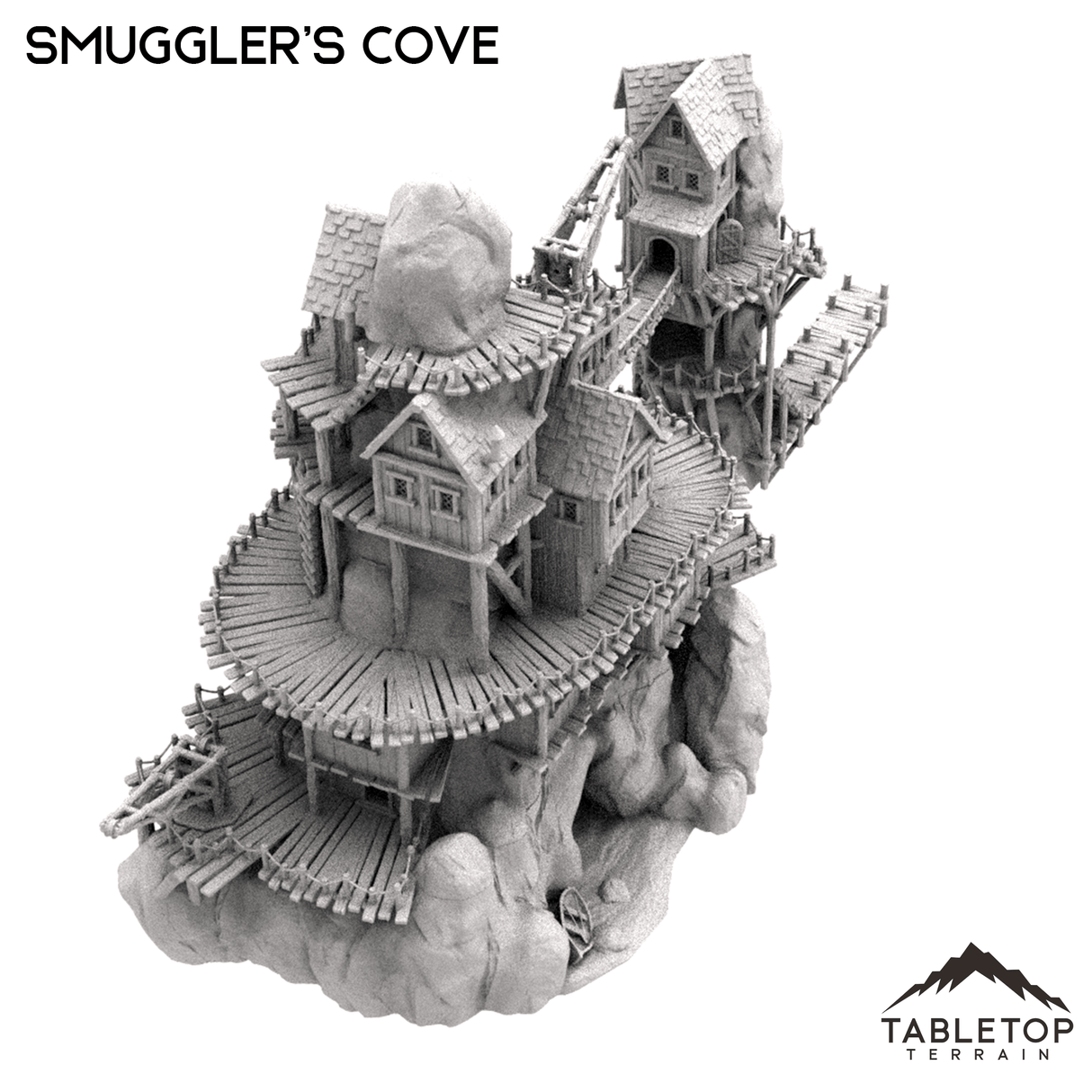 Tabletop Terrain Building Smuggler's Cove