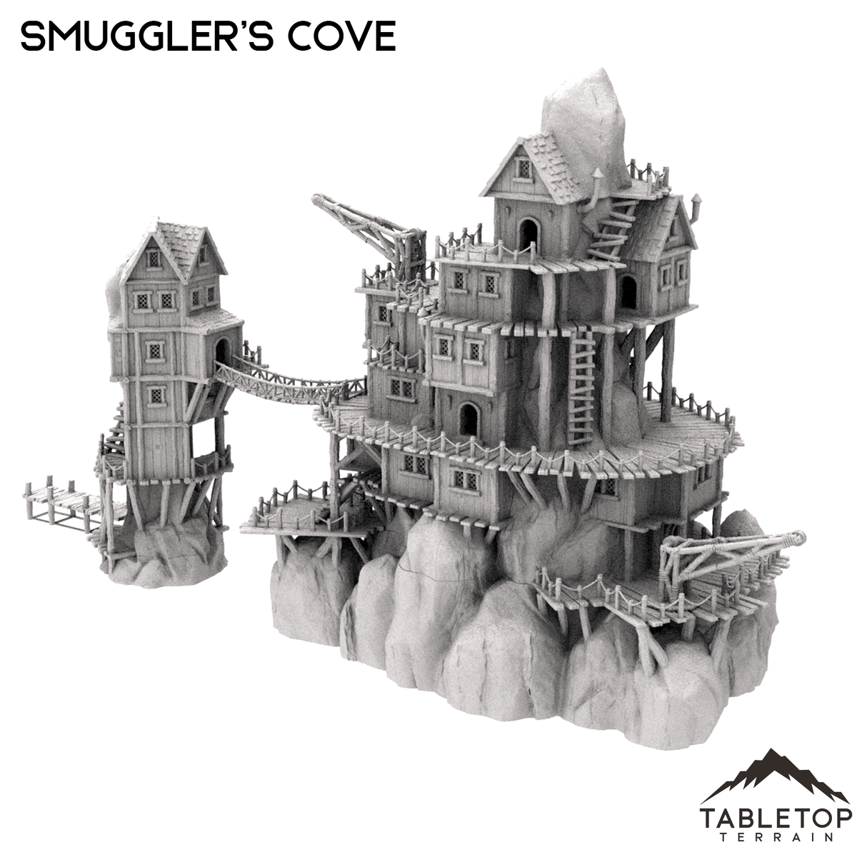 Tabletop Terrain Building Smuggler's Cove