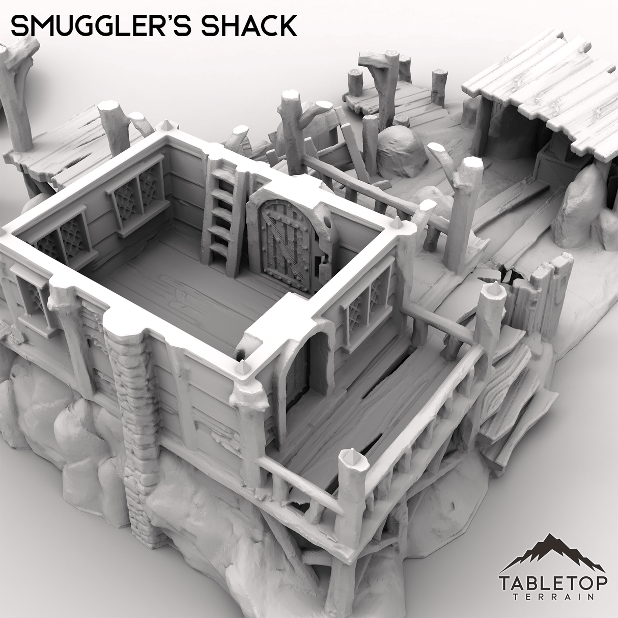 Tabletop Terrain Building Smuggler's Shack