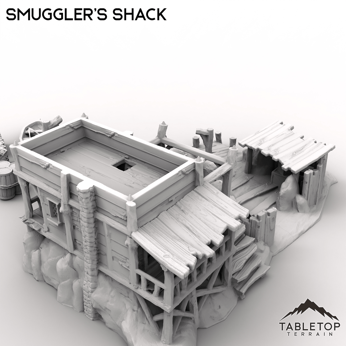Tabletop Terrain Building Smuggler's Shack