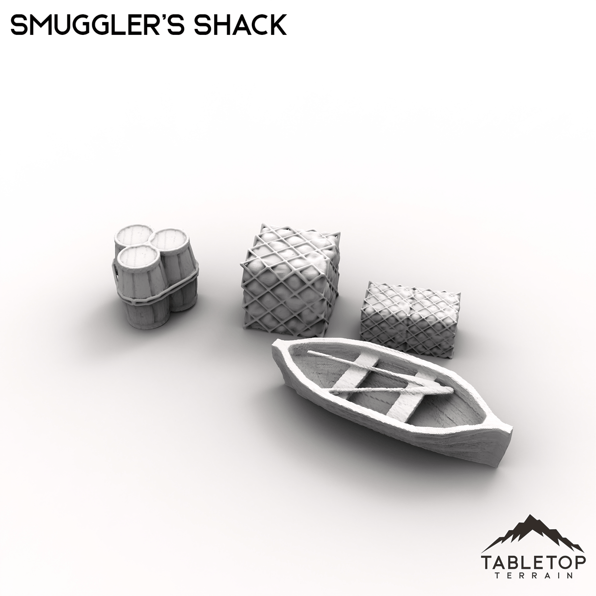Tabletop Terrain Building Smuggler's Shack