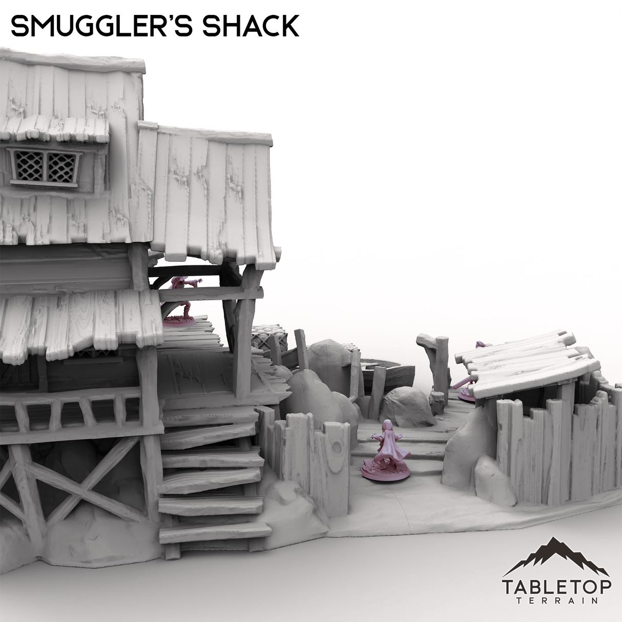 Tabletop Terrain Building Smuggler's Shack