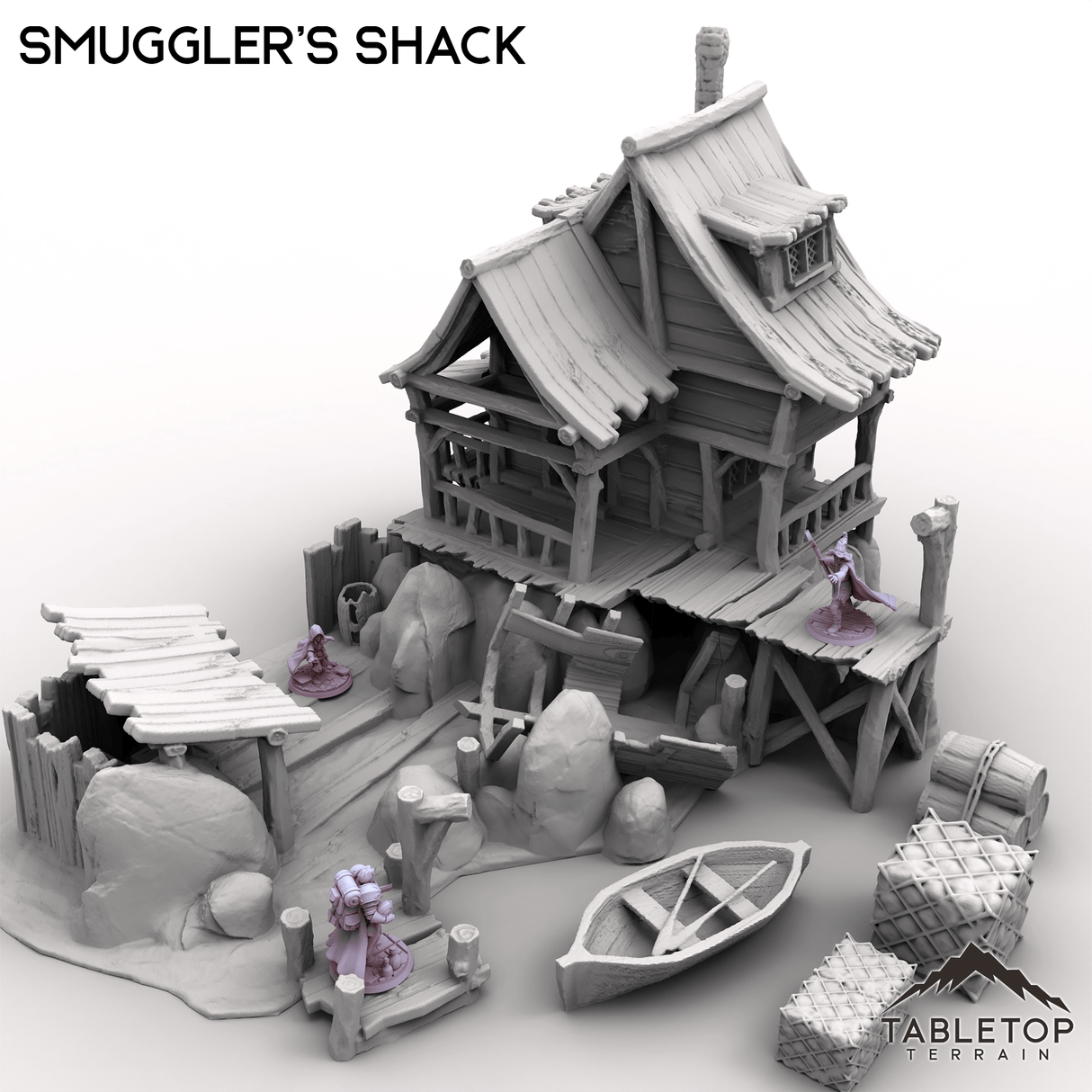 Tabletop Terrain Building Smuggler's Shack