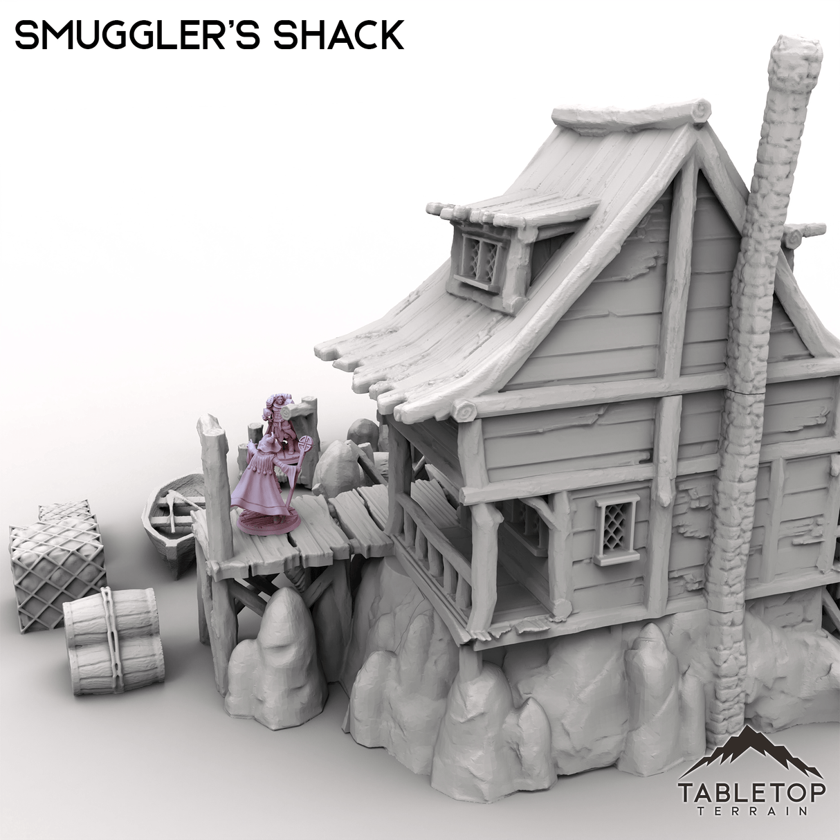 Tabletop Terrain Building Smuggler's Shack