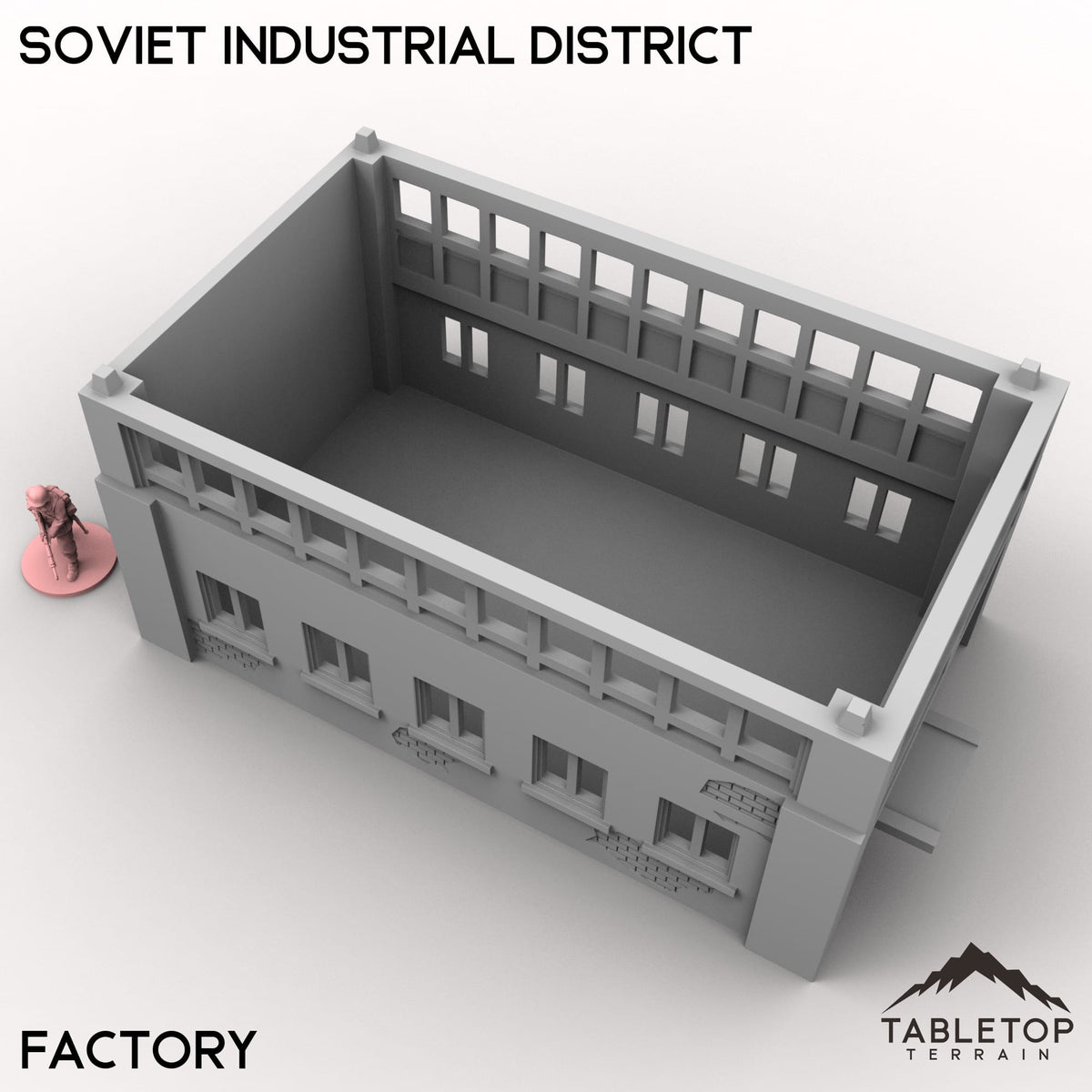 Tabletop Terrain Building Soviet Industrial District