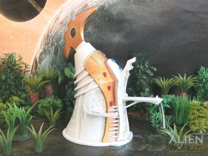 Tabletop Terrain Building Space Elves Brilliant Lance Shrine