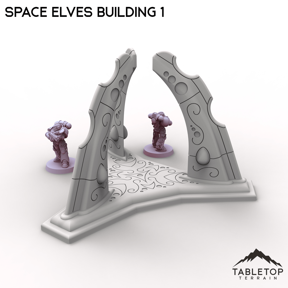Tabletop Terrain Building Space Elves Building 1