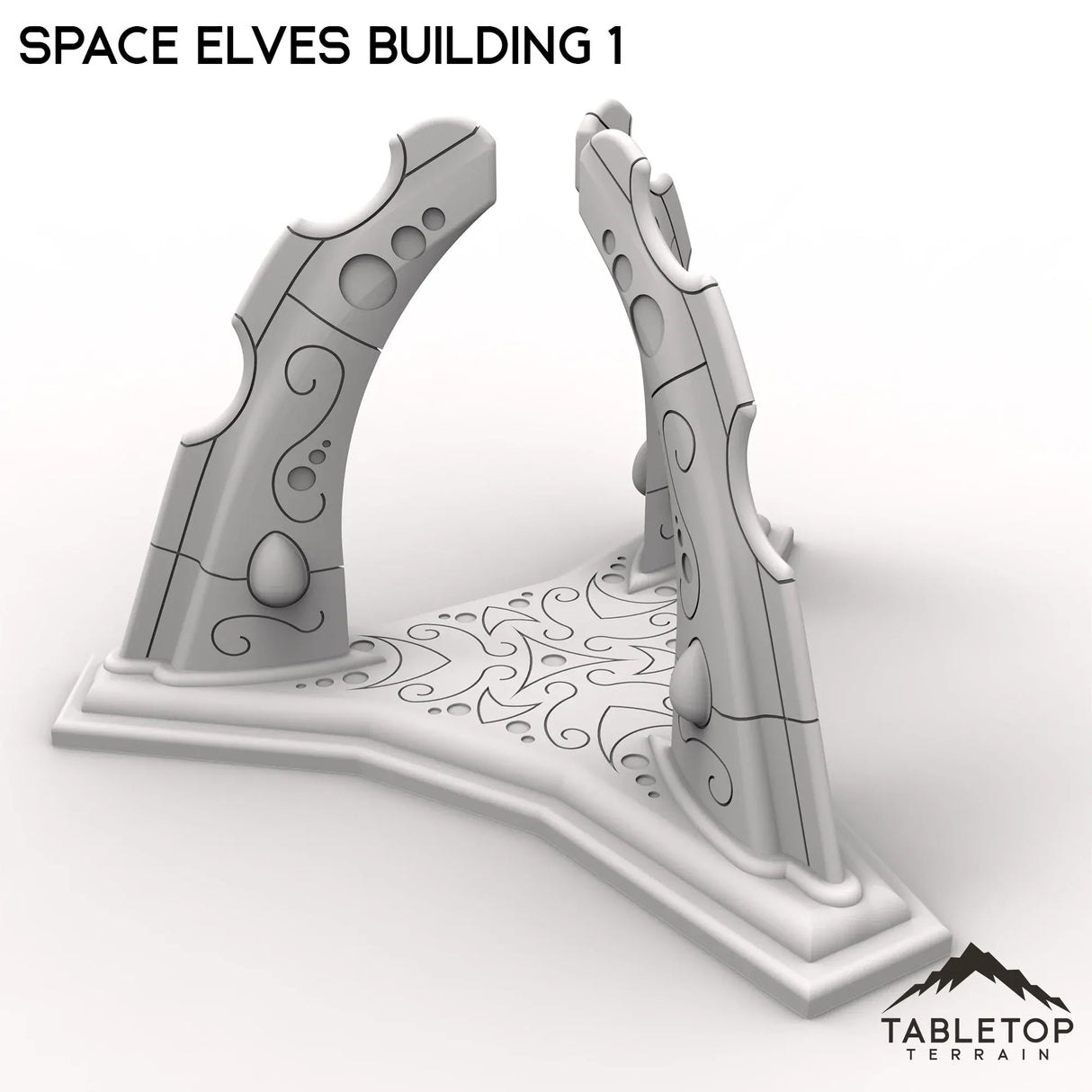 Tabletop Terrain Building Space Elves Building 1