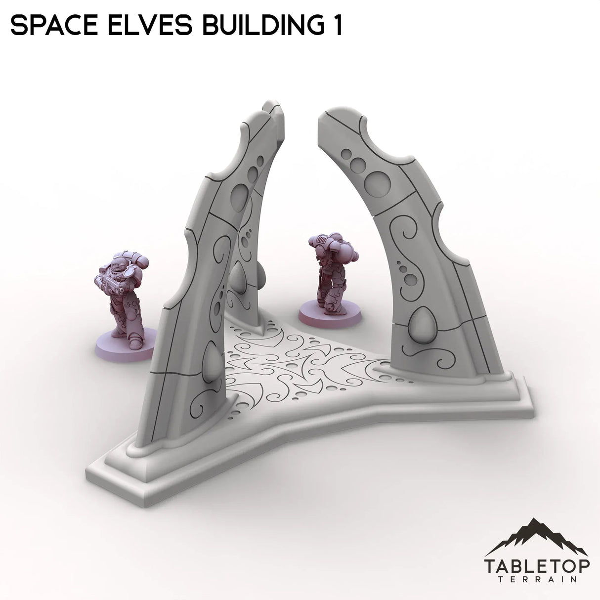Tabletop Terrain Building Space Elves Building 1
