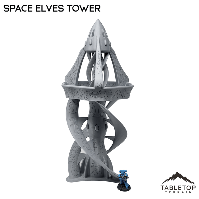 Tabletop Terrain Building Space Elves Tower
