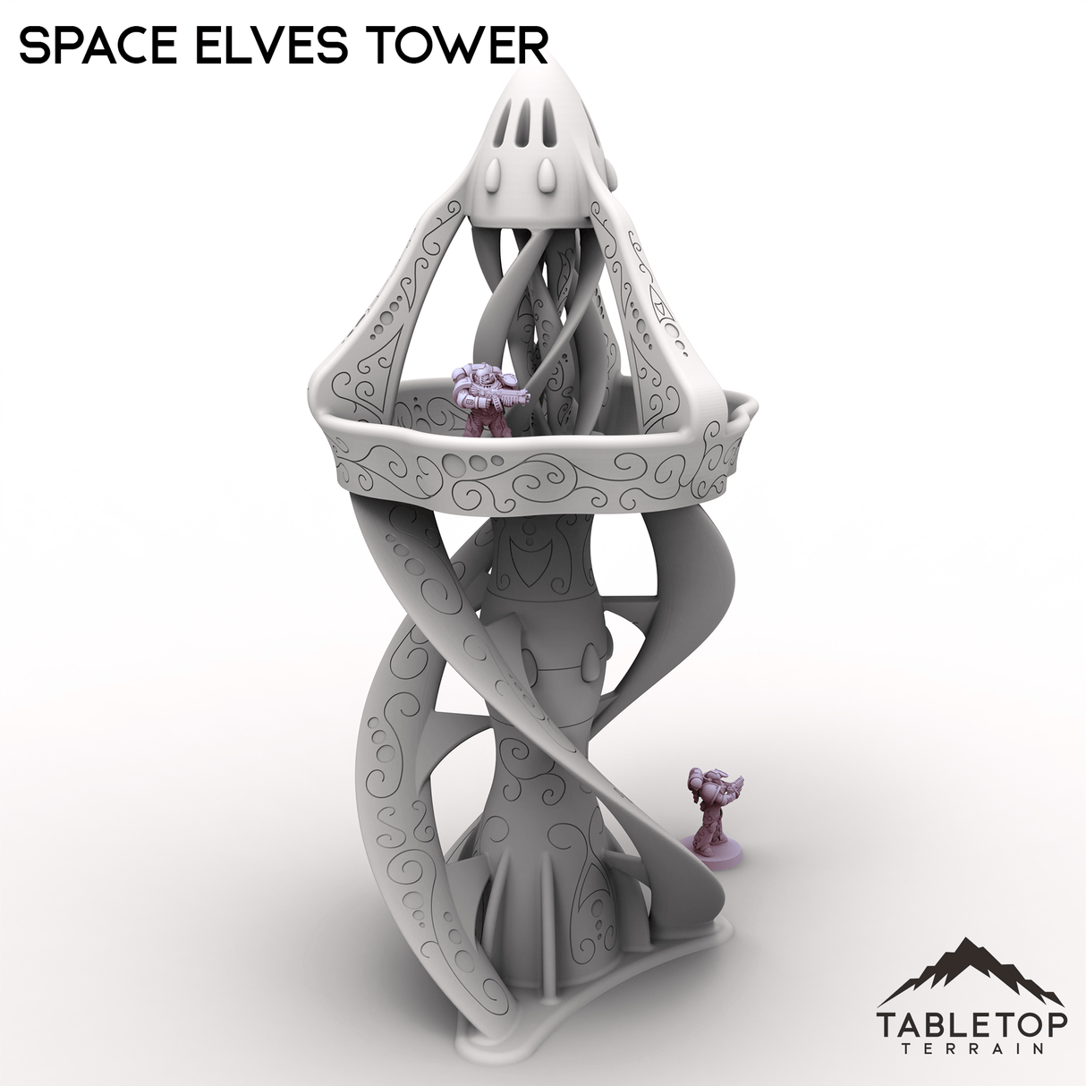 Tabletop Terrain Building Space Elves Tower