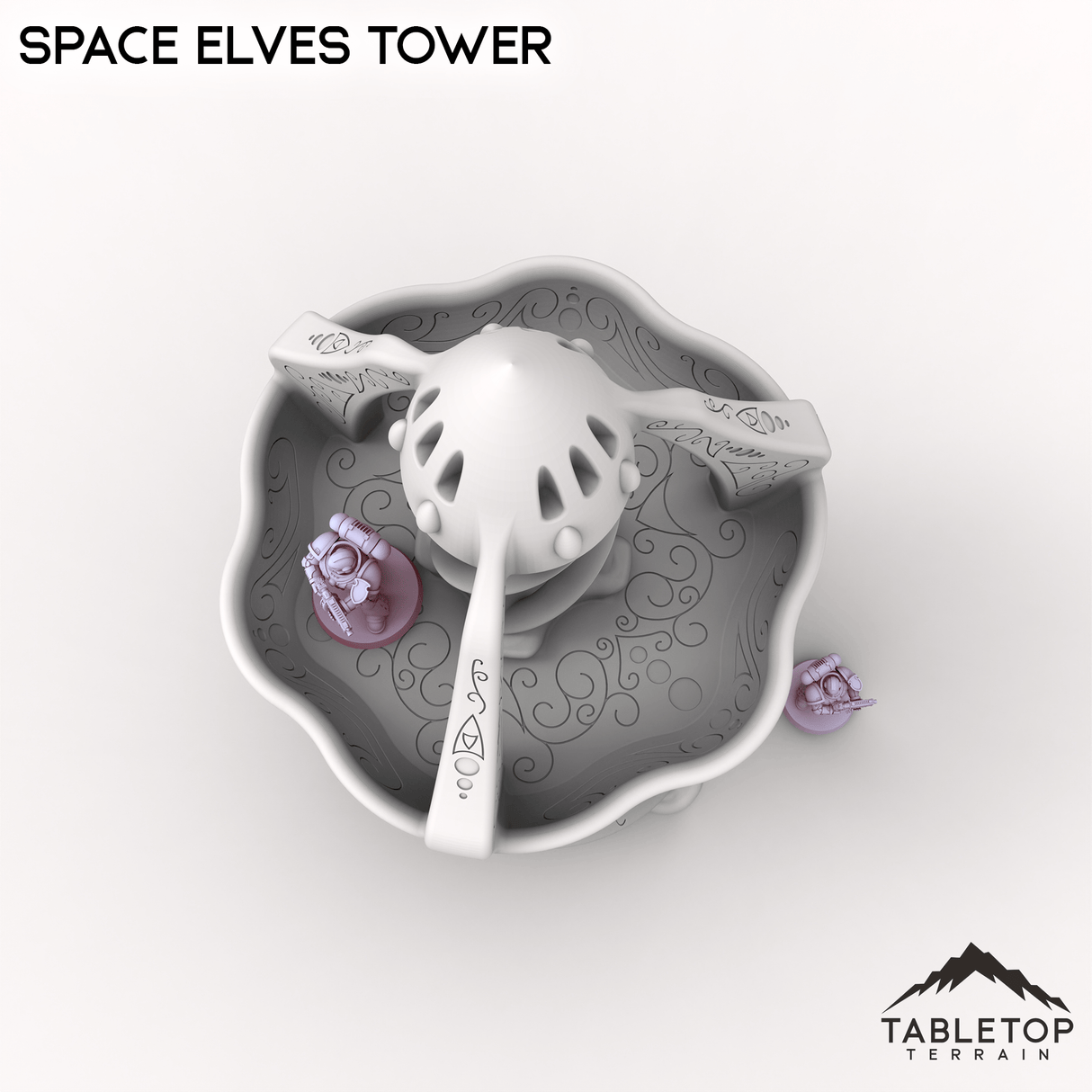 Tabletop Terrain Building Space Elves Tower
