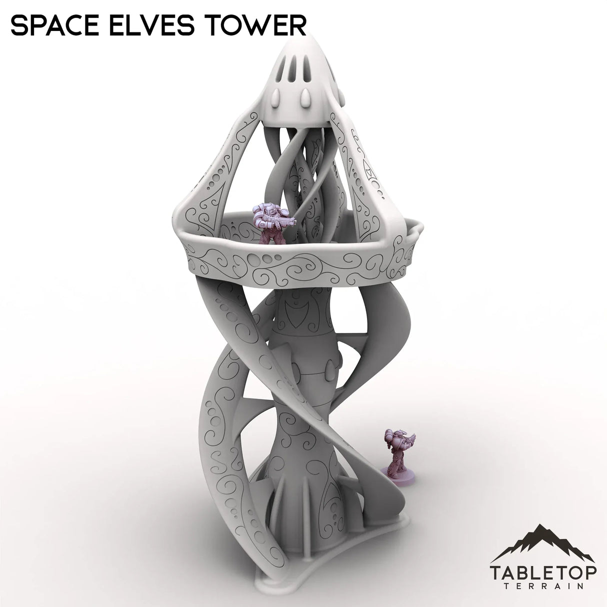 Tabletop Terrain Building Space Elves Tower