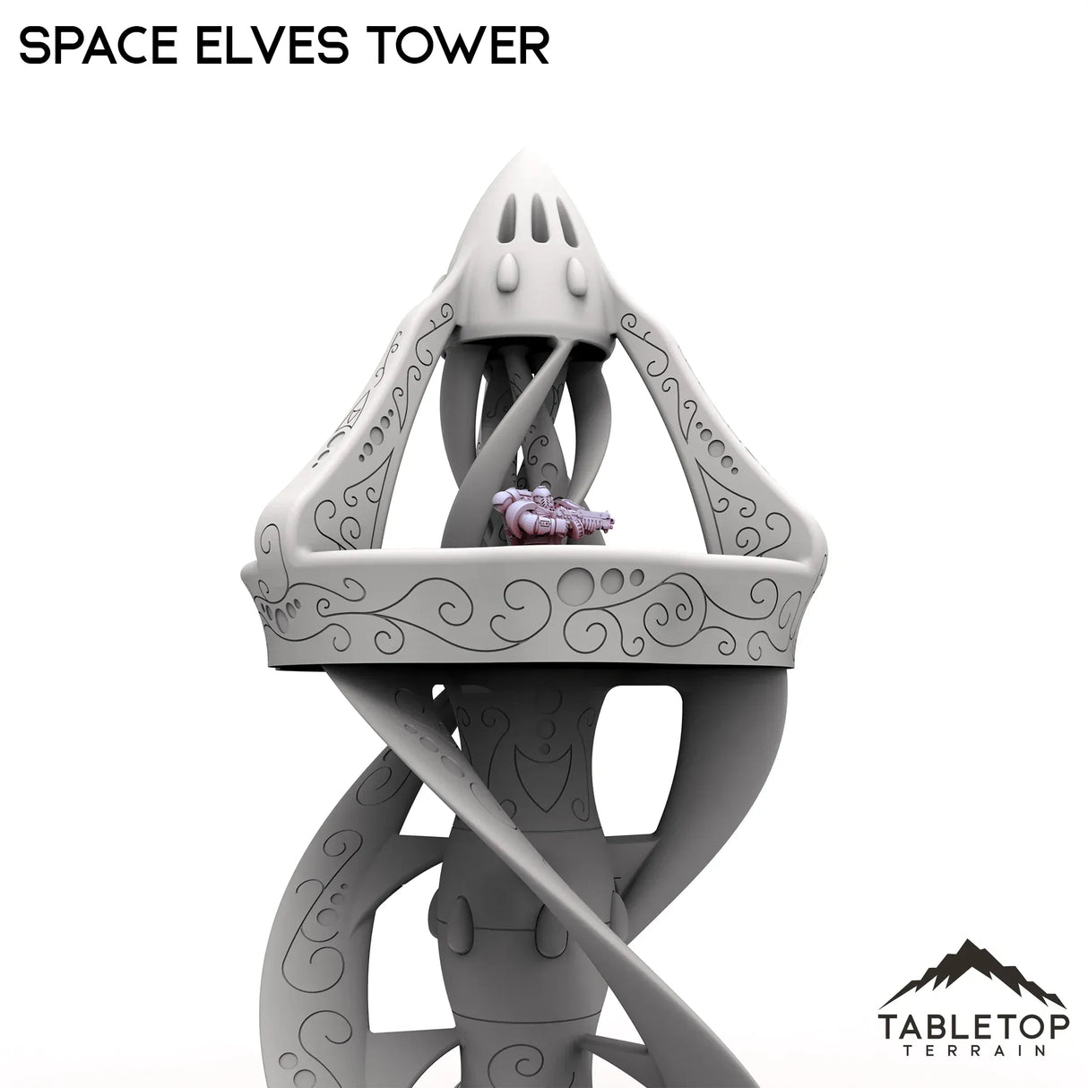 Tabletop Terrain Building Space Elves Tower