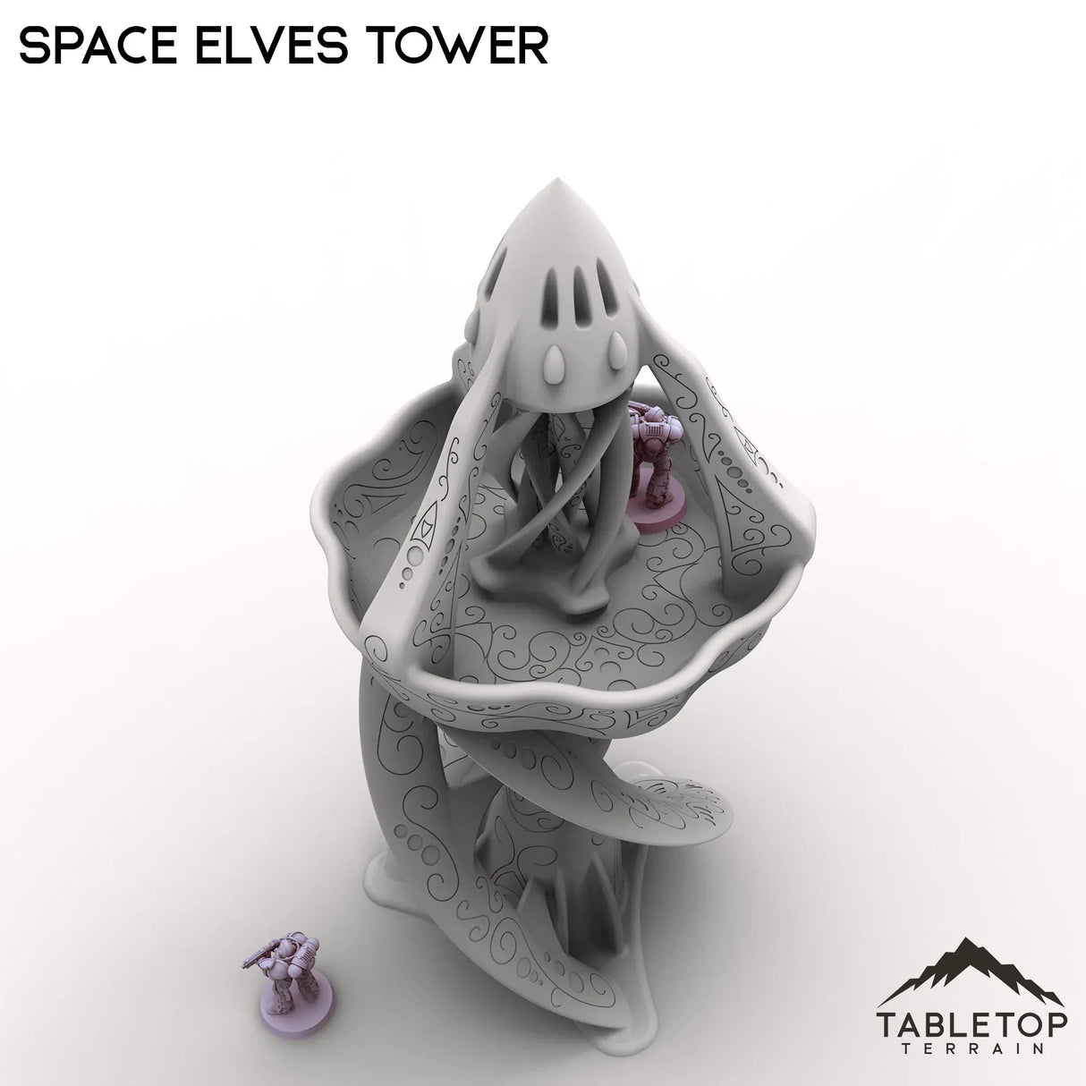Tabletop Terrain Building Space Elves Tower