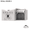 Tabletop Terrain Building Spanish Small House 2 - Old Wild Western Rush