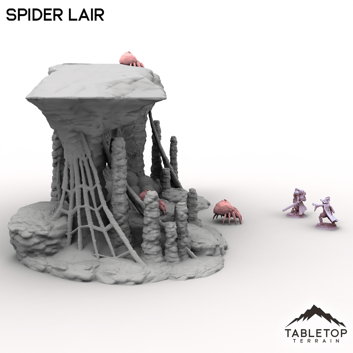 Tabletop Terrain Building Spider Lair