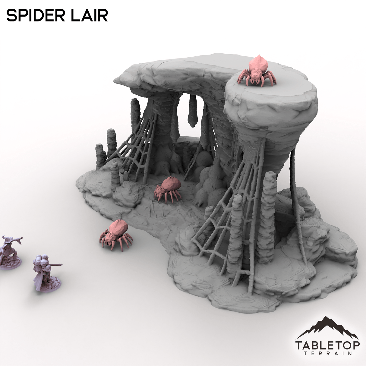 Tabletop Terrain Building Spider Lair