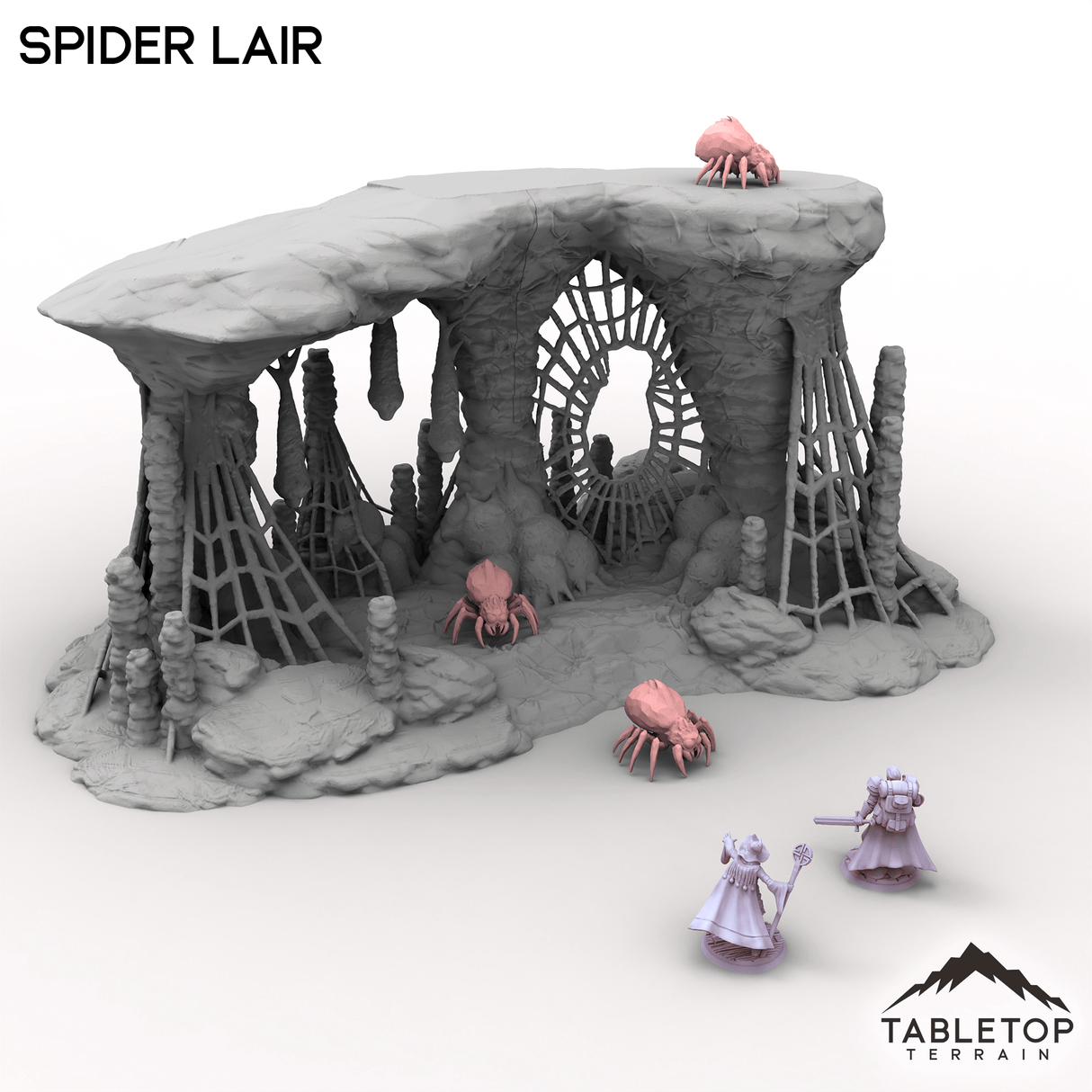 Tabletop Terrain Building Spider Lair