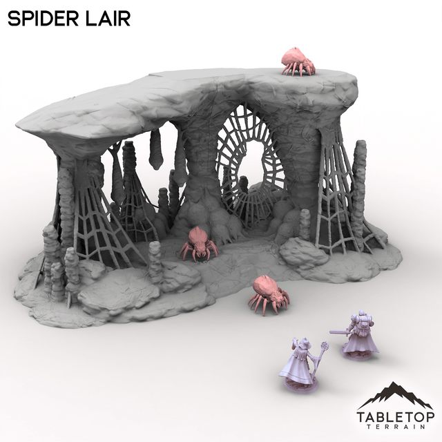 Tabletop Terrain Building Spider Lair