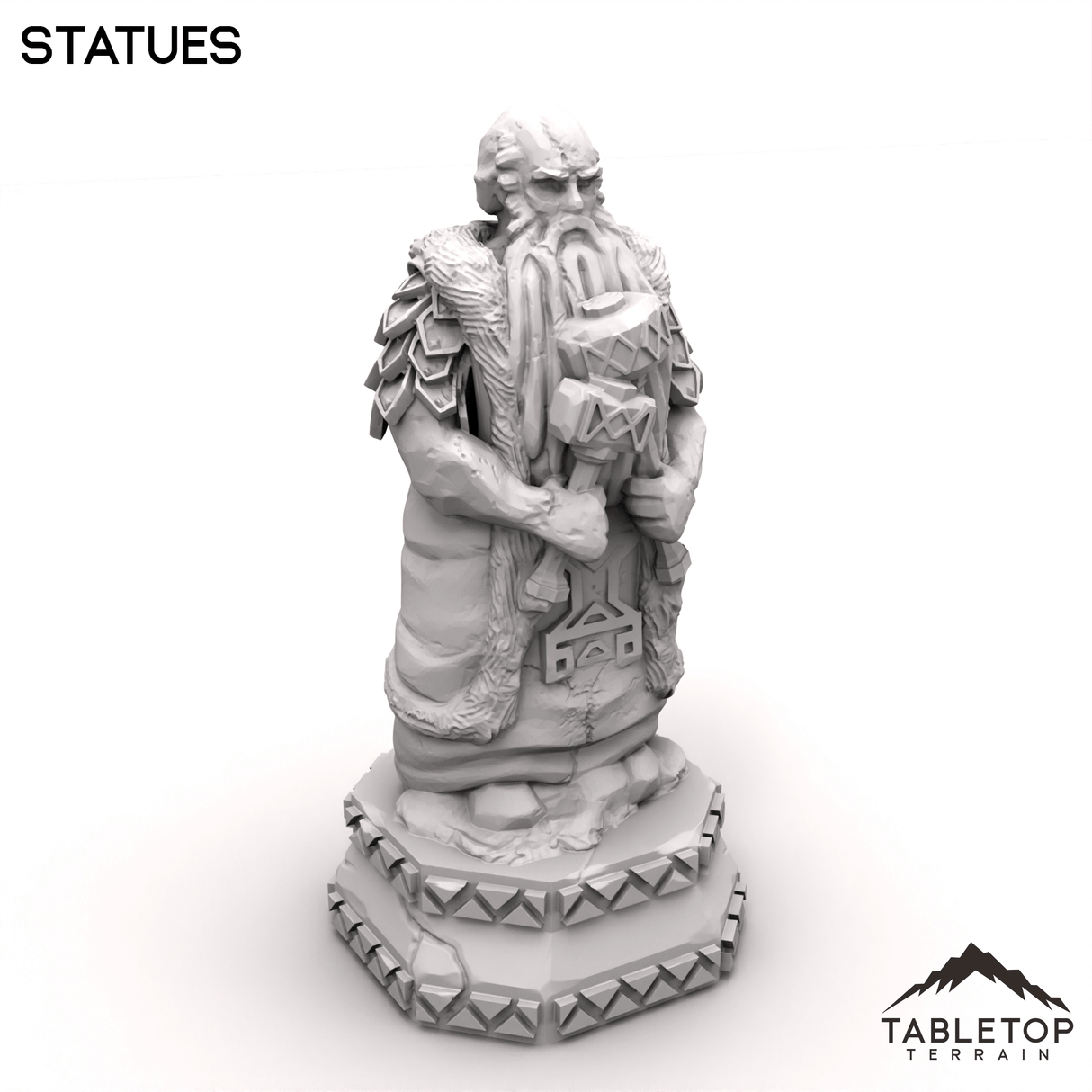 Tabletop Terrain Building Statues - Kingdom of Durak Deep