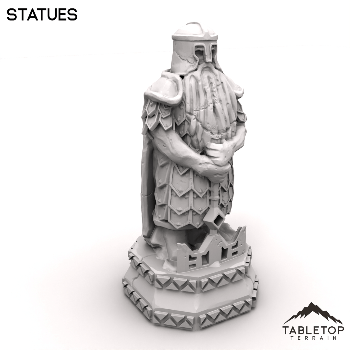Tabletop Terrain Building Statues - Kingdom of Durak Deep