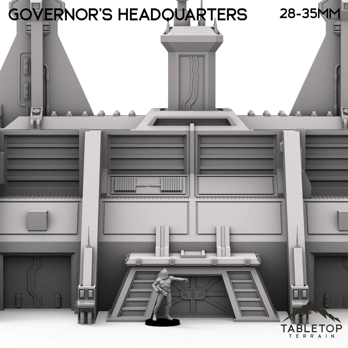 Tabletop Terrain Building Stronghold Governor's Headquarters