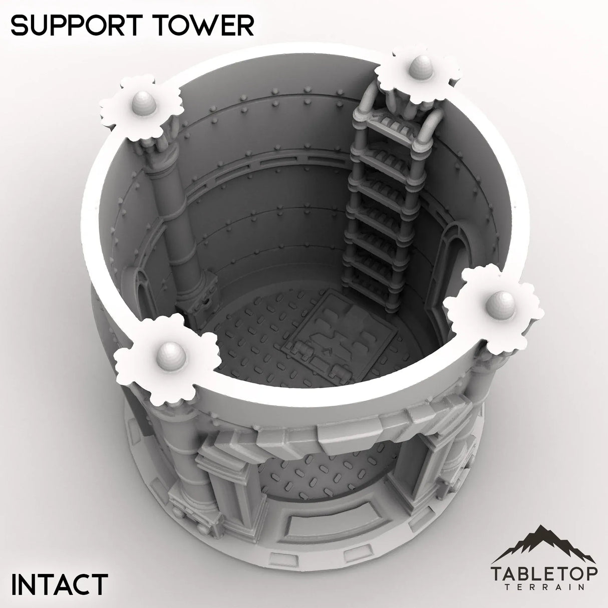 Tabletop Terrain Building Support Tower