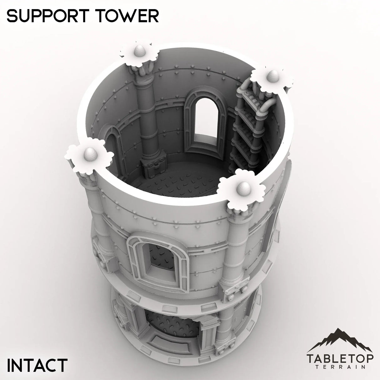 Tabletop Terrain Building Support Tower