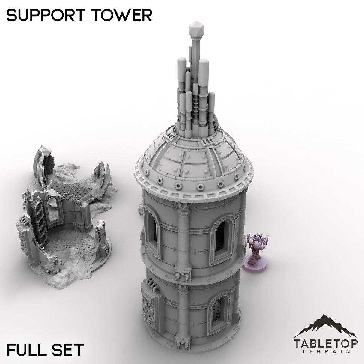 Tabletop Terrain Building Support Tower